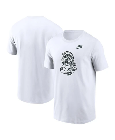 Nike Men's White Michigan State Spartans Legacy Alternate Logo T-Shirt