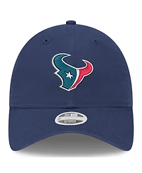 New Era Women's Navy Houston Texans Core Classic 9TWENTY Adjustable Hat