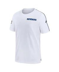Nike Men's White Dallas Cowboys 2024 Sideline Coach Uv Performance T-Shirt