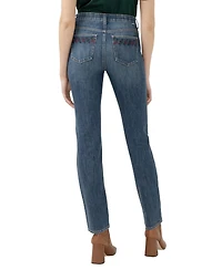 Jag Women's Ruby Mid Rise Straight Leg Jeans