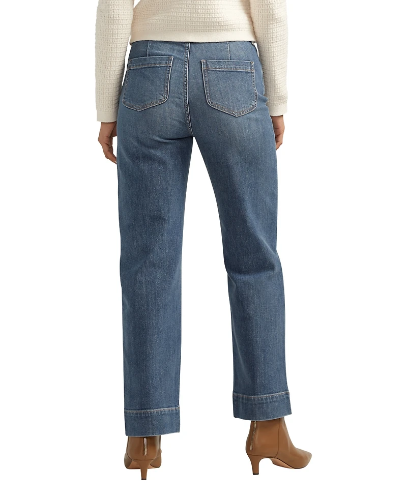 Jag Women's Sophia High Rise Wide Leg Jeans