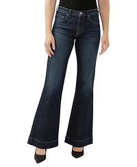 Jag Women's Kait Mid Rise Flare Leg Jeans