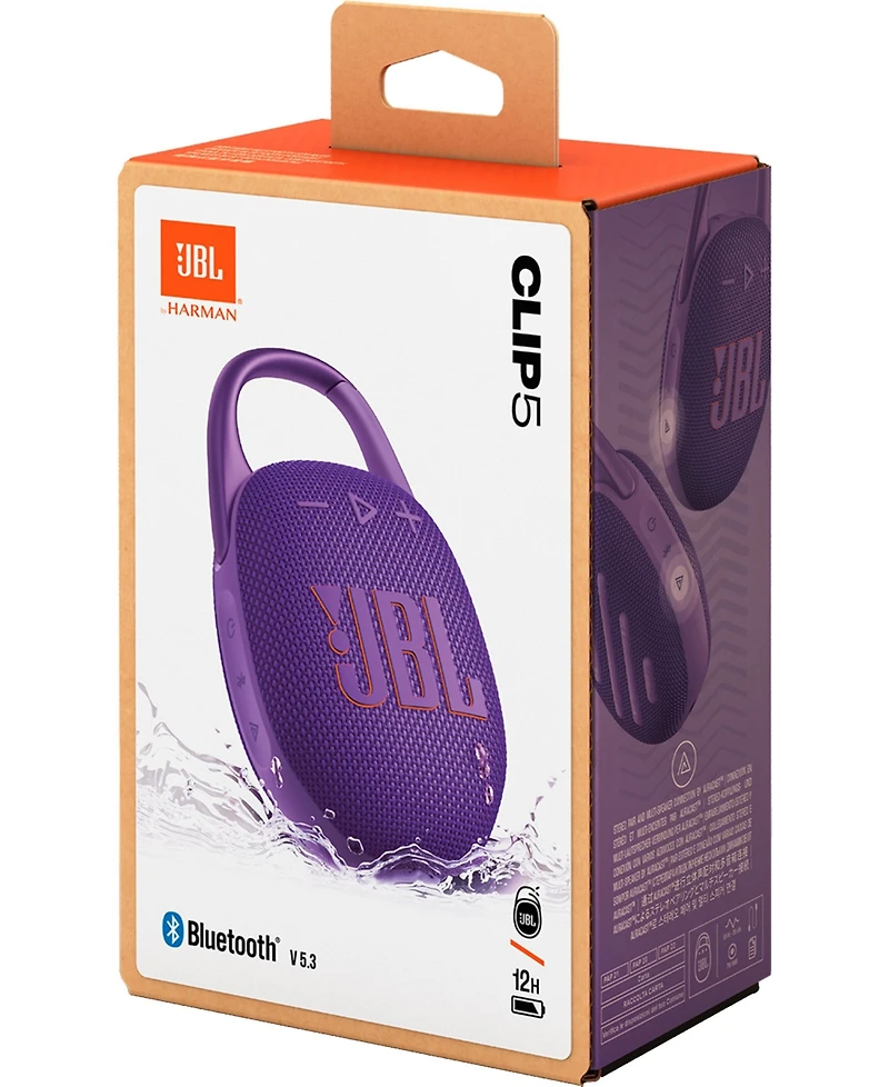 Jbl Clip 5 Waterproof Bluetooth Speaker