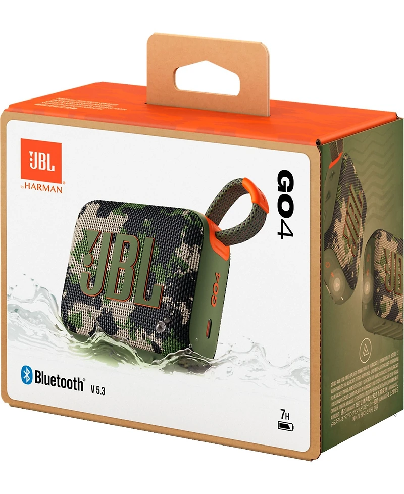 Jbl Go 4 Waterproof Bluetooth Speaker