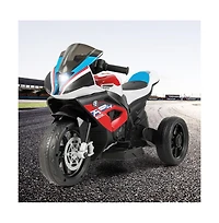 12V Licensed Bmw Kids Motorcycle Ride-On Toy for 37-96 Months Old Kids