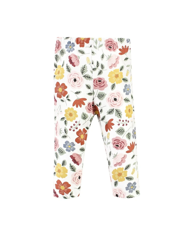Hudson Baby Girls Long Sleeve Bodysuit, Pants and Shoe