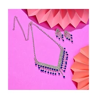Sohi Women's Crystal Jewellery Set