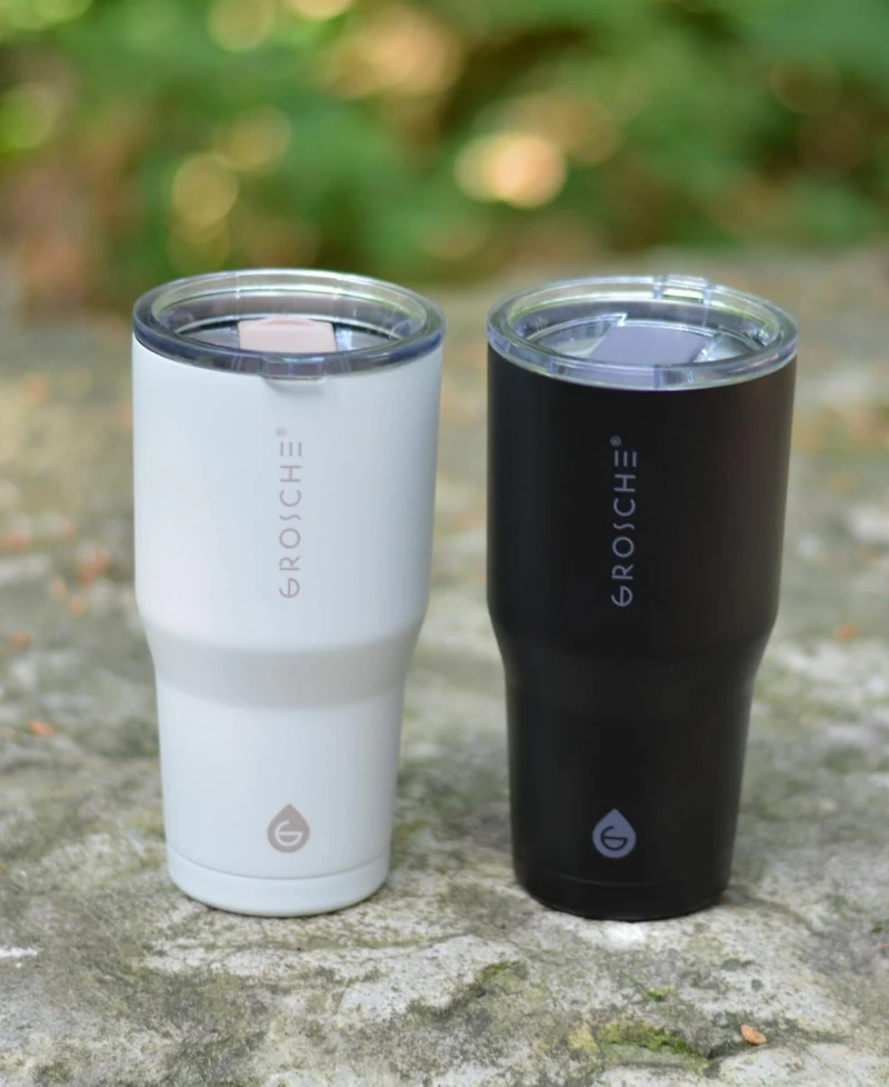 Grosche Yukon Travel Mug, 30oz Coffee Tumbler with Lid