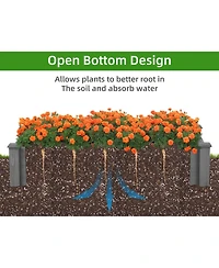 Streamdale Furniture Easy-To-Assemble Planter Box Set Up in 20 Minutes, Sturdy and Spacious