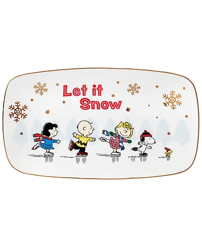 Lenox Snoopy Peanuts Hors D'oeuvres Tray, Exclusively at Macy's