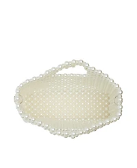 Betsey Johnson Gossip Cultivated Pearl Handbag