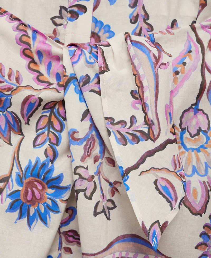Mango Women's Printed Bow Dress