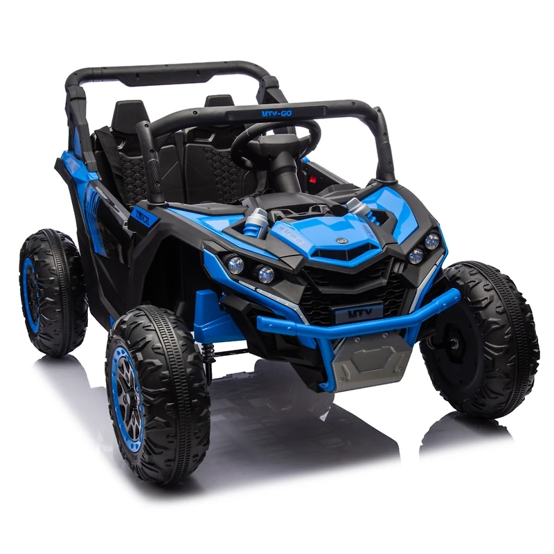 Streamdale Kids' Utv 24V Remote Control, 4-Wheel Suspension, Safety Features
