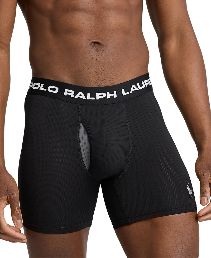 Polo Ralph Lauren Men's 3-Pack Perfect Pouch Boxer Briefs