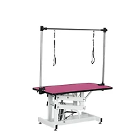 Streamdale Furniture 42.5" Adjustable Hydraulic Pet Grooming Table with Arm
