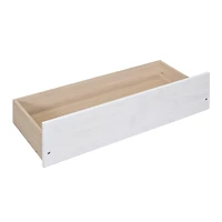 Streamdale Full-size wood canopy bed with drawers, no box spring needed