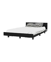 Streamdale Nimmo Twin Bed Frame Black Wengue