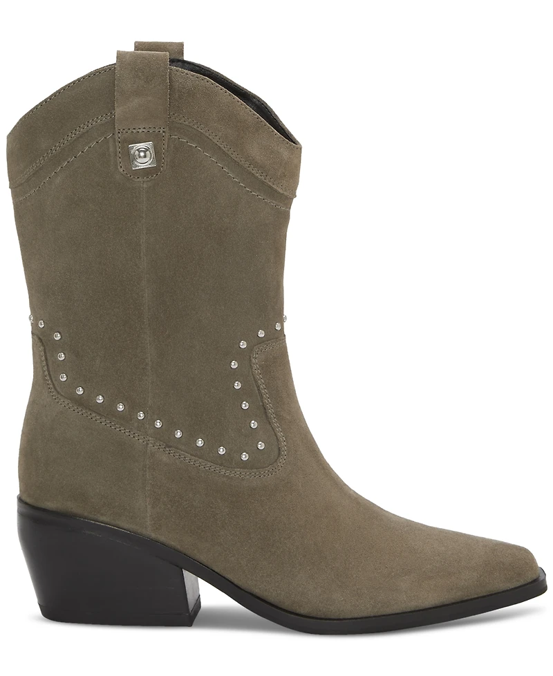 Lucky Brand Women's Cesiet Studded Cowboy Boots