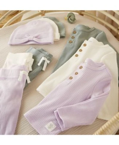 Carters Baby 3 Pc. Ribbed Knit Cap T Shirt Pants Sets