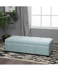 Streamdale Furniture Brentwood Tufted Storage Ottoman Bench