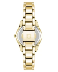 Anne Klein Women's Quartz Minimalist Contemporary Gold-Tone Alloy Metal Watch, 32mm
