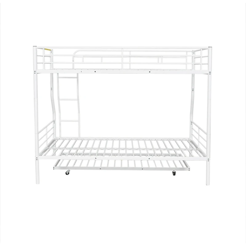 Streamdale Full Xl Over Queen Metal Bunk Bed With Trundle