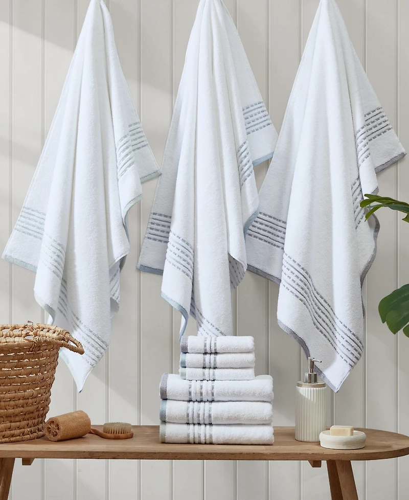 Tommy Bahama Home Cliff Side Cotton Terry 3 Piece Bath Towel Set