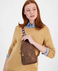 Style & Co Webbing Strap Small Sling Bag, Exclusively at Macy's