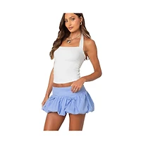 Women's Marisol Straight Neck Halter Top