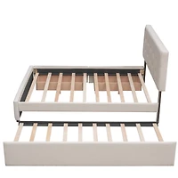 Streamdale Queen Upholstered Bed with 2 Drawers and Twin Xl Trundle