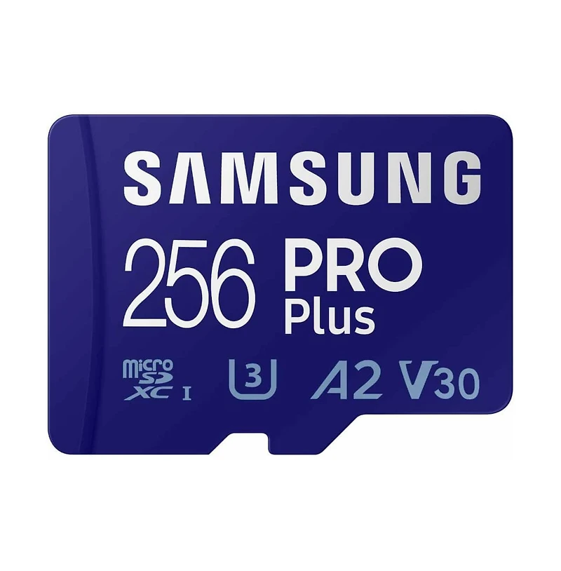 Samsung 256GB Pro Plus and Adapter MicroSDXC Memory Card