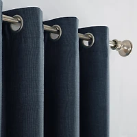 Duran Thermal Insulated 100% Blackout Grommet Curtain Panel