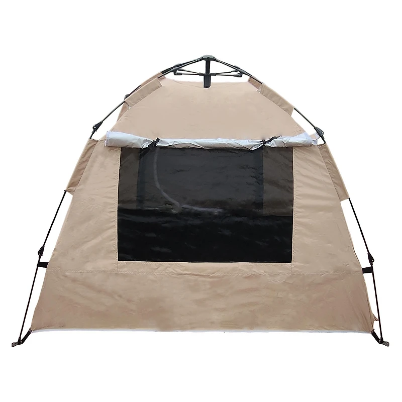 Streamdale Furniture Khaki Single-Layer Hiking Tent Easy Setup, Sturdy and Breathable