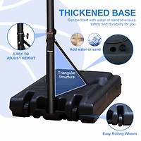 Adjustable Poolside Basketball Hoop for All Ages