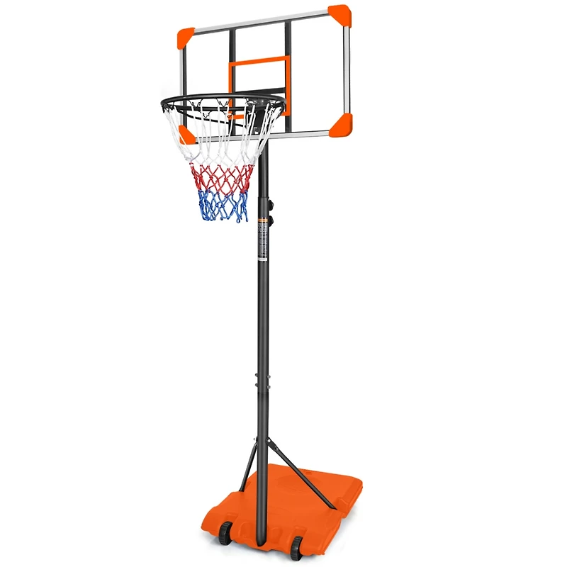 Streamdale Durable Basketball System with Adjustable Hoop for Indoor/Outdoor Play