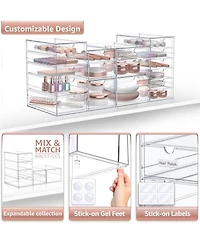 Sorbus Drawers Acrylic Organizer for Makeup, Organization and Storage, Art Supplies, Jewelry, Stationary