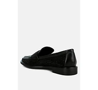 Hobbs Rhinestones Embellished Loafers