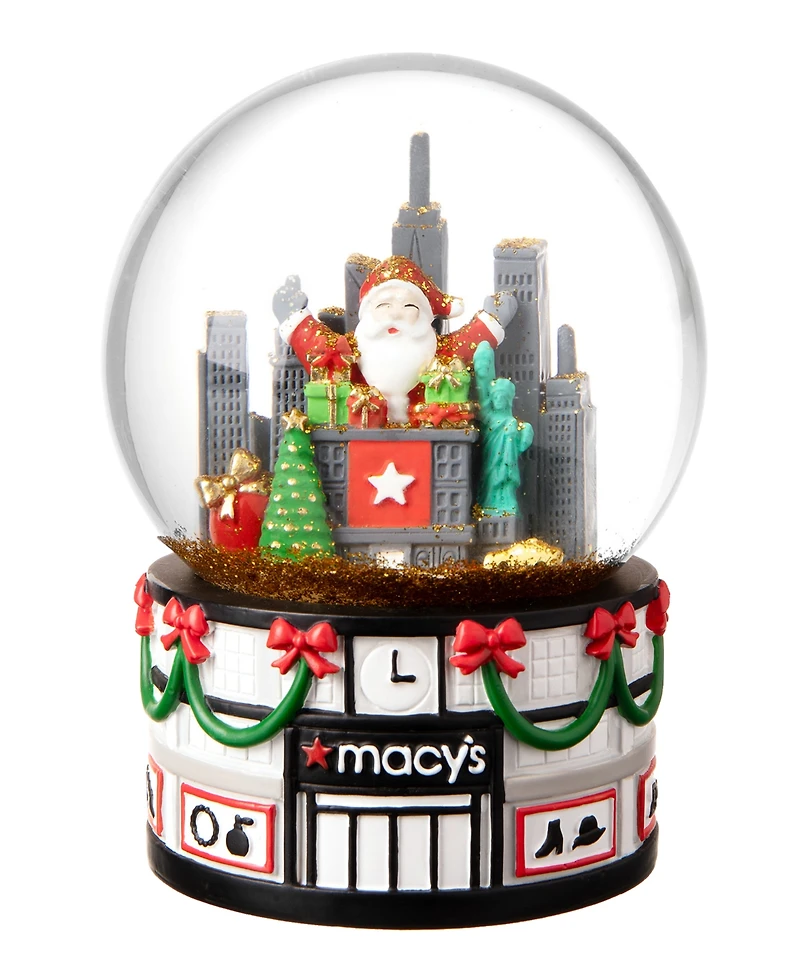 Godinger Macy's Christmas in New York City Snow Globe, Macy's Exclusive