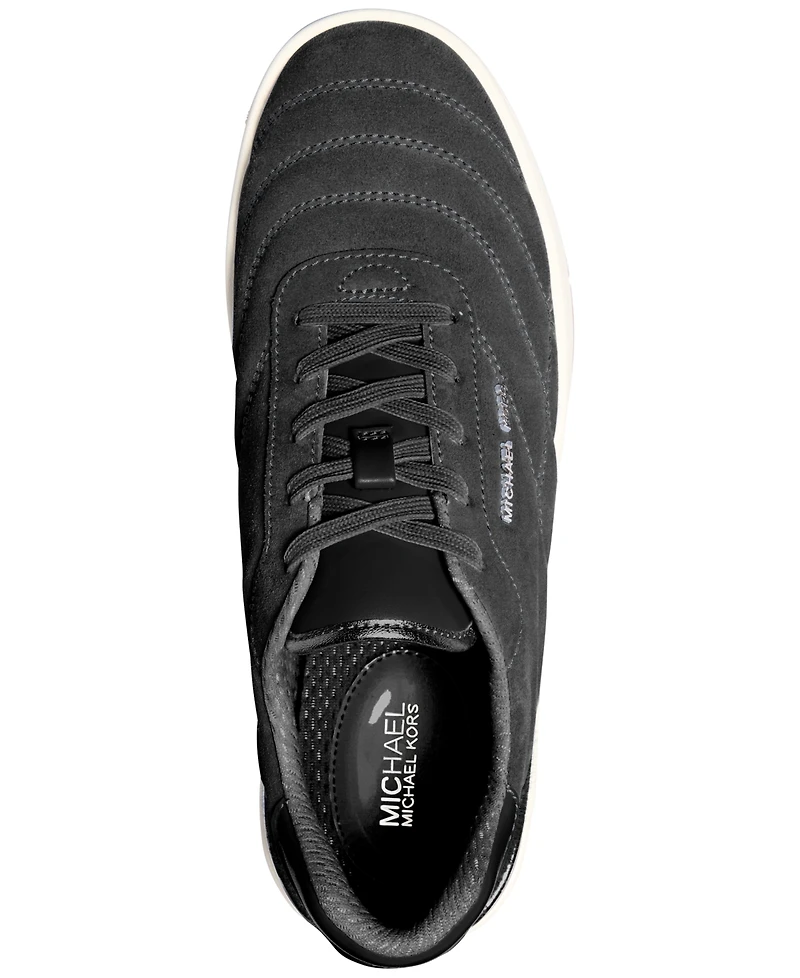 Michael Michael Kors Pia Lace-Up Quilted Sneakers