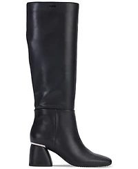 Dkny Women's Cana Block Heel Knee High Dress Boots
