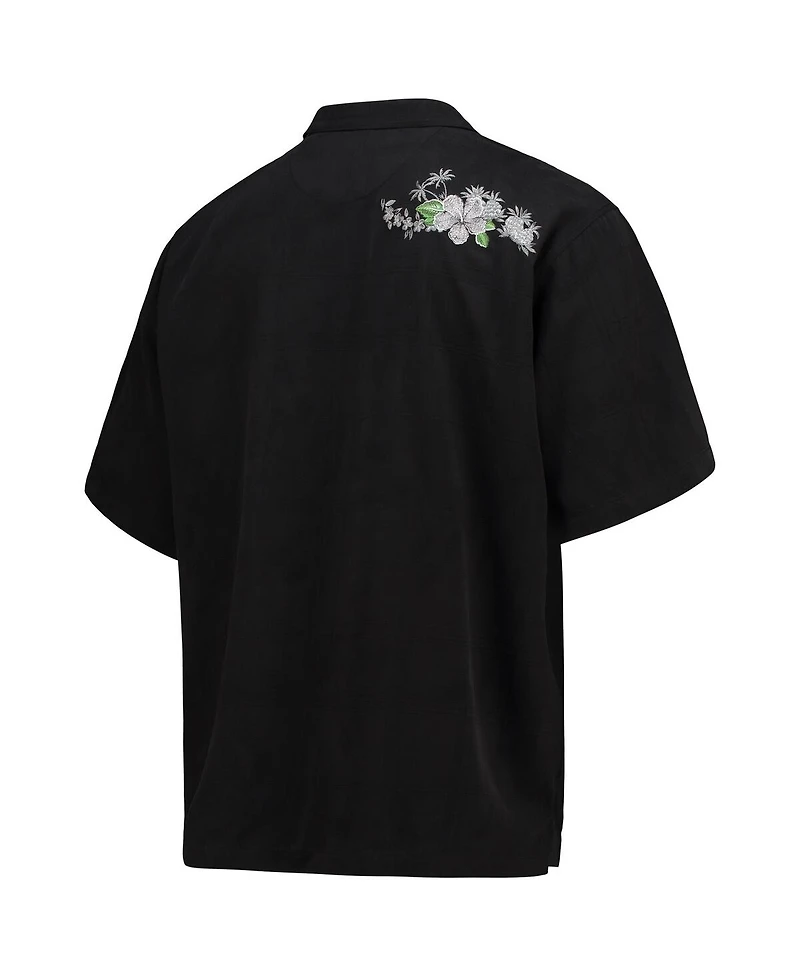 Tommy Bahama Men's Black Washington Commanders Azule Oasis Button-Up Shirt