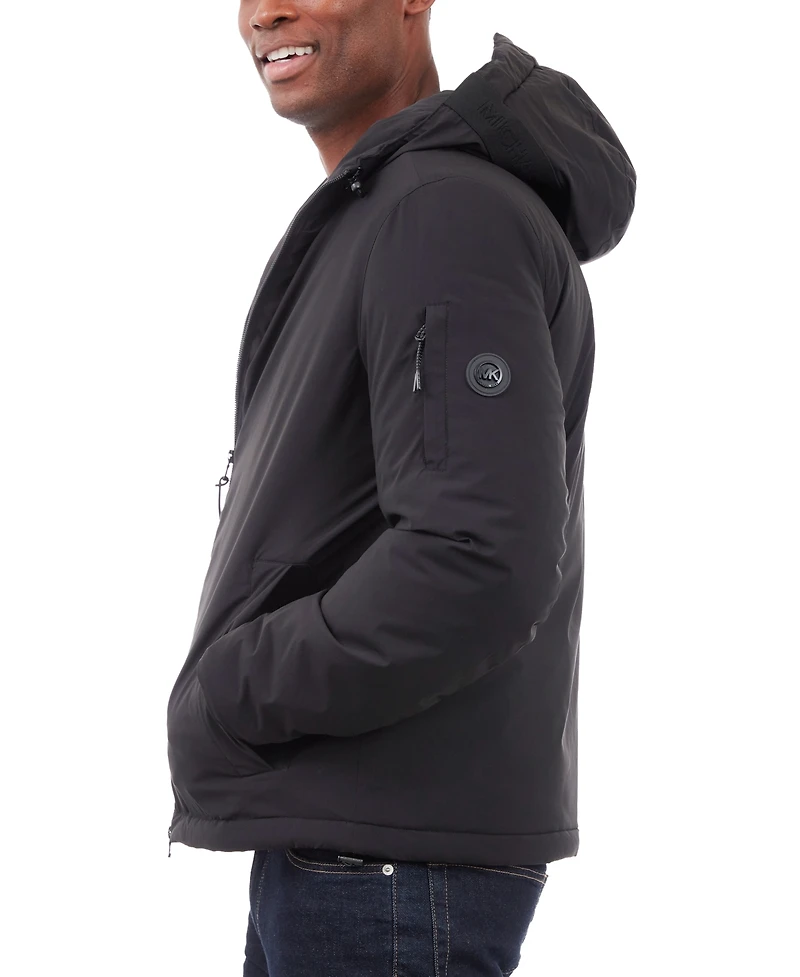 Michael Kors Men's Hooded Stretch Jacket