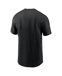 Nike Men's Black Seattle Seahawks Logo Essential T-Shirt