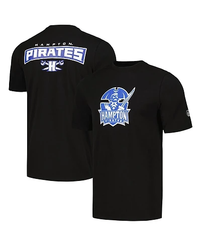 Fisll Men's Black Hampton Pirates Applique T-Shirt