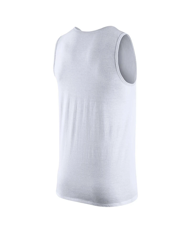 Nike Men's White Ole Miss Rebels Tank Top