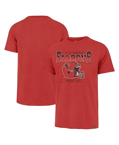 '47 Brand Men's Red Atlanta Falcons Time Lock Franklin T-Shirt