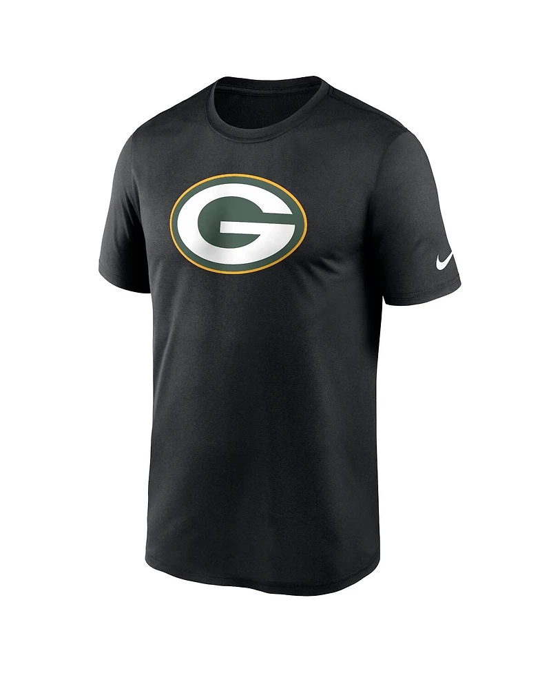 Nike Men's Black Green Bay Packers T-shirt