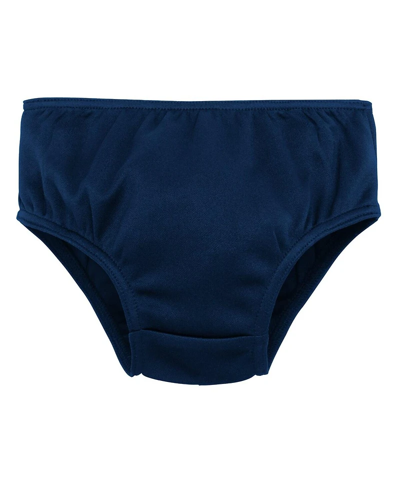 Outerstuff Girls Preschool Navy Dallas Cowboys Two-Piece Cheer Captain Jumper Dress with Bloomers Set