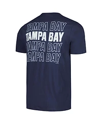 '47 Brand Men's Navy Tampa Bay Rays Hang Back Franklin T-Shirt