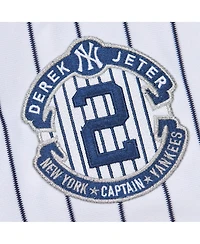 Mitchell & Ness Men's Ichiro Suzuki White New York Yankees 2014 Cooperstown Collection Authentic Throwback Jersey
